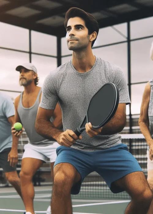realistic people pickle ball handle